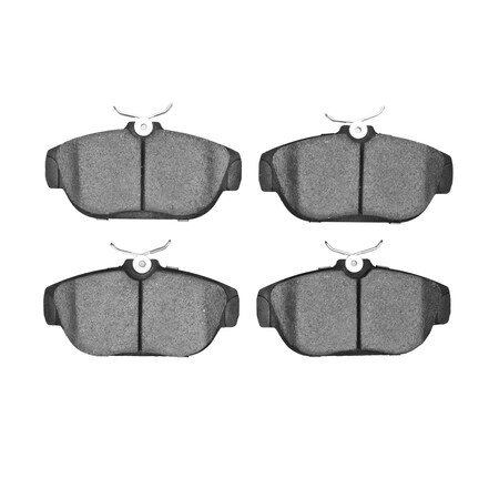Dynamic Friction Co Premium Riveted Shoes, Semi-Metallic, Rear 1903-0542-00